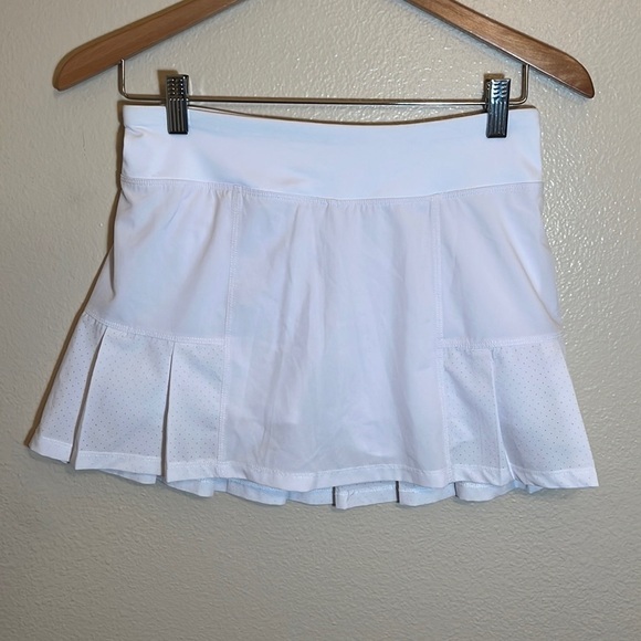 KYODAN White Mini Tennis Skirt - Picture 1 of 9